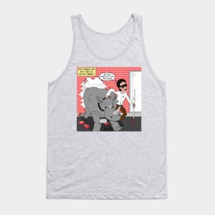 Why Rhinos are Not Used as Helper Animals Tank Top